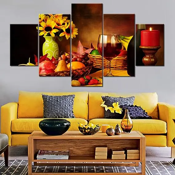 Red Wine Art Work