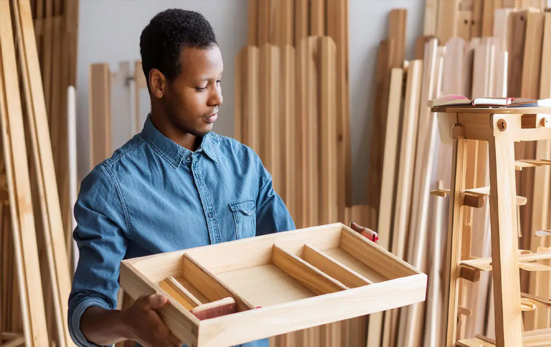 woodworking tray