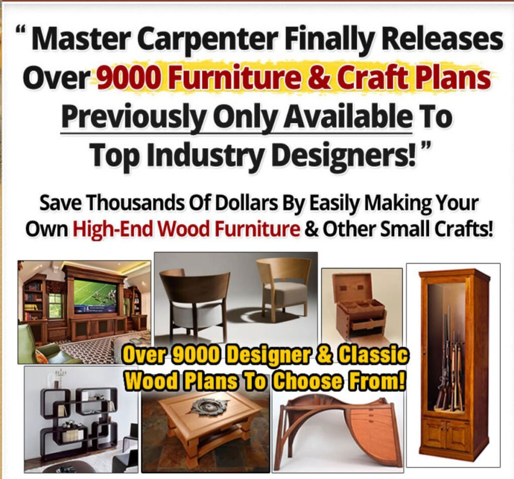 furniture and craft plans
