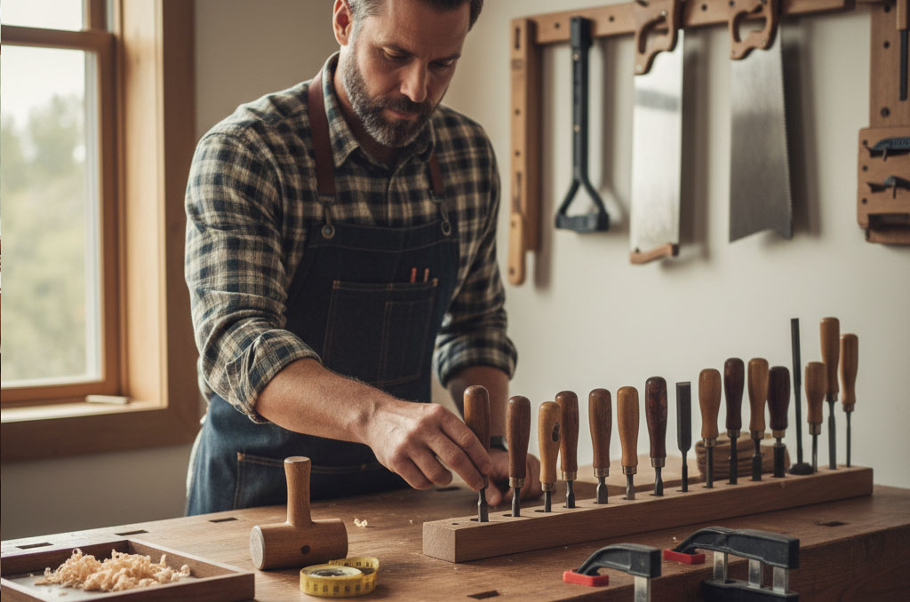 woodworking bench