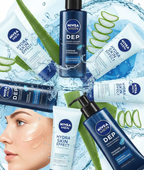 Nivea face wash products