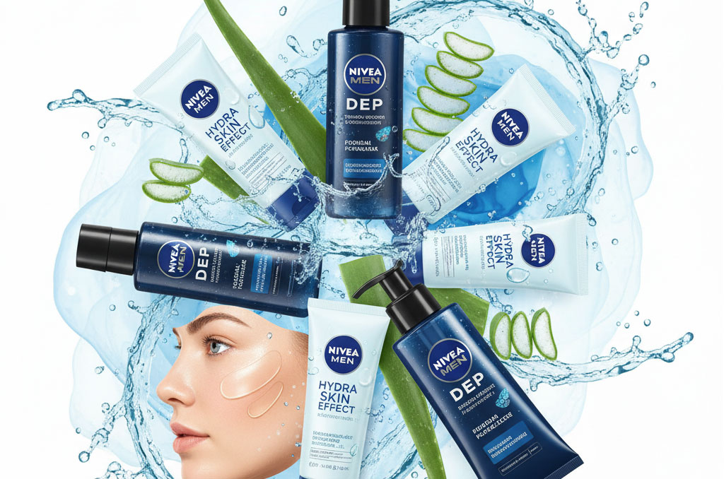Nivea face wash products