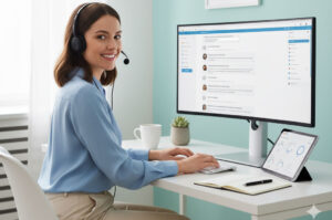 work-from-home setting!