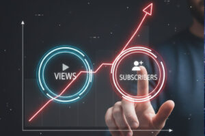 YouTube subscriber graph