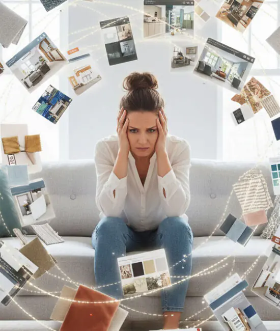 A stressed homeowner