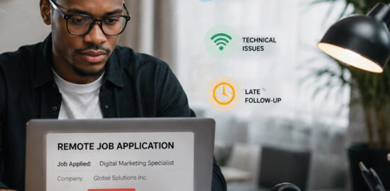 remote job application